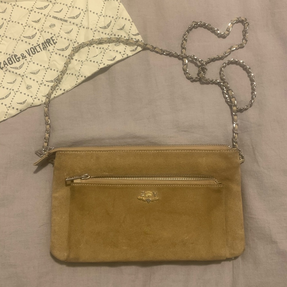 Z&V suede bag gently used. Comes in it’s original bag. Smoke free house.
